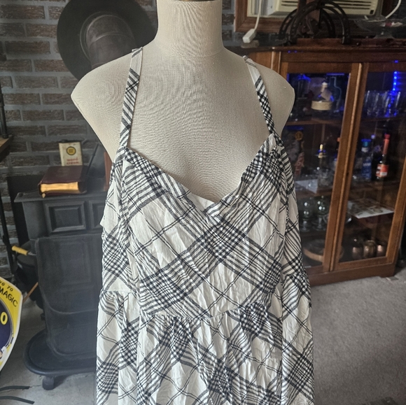 Torrid PLAID sundress 5x - Picture 2 of 9